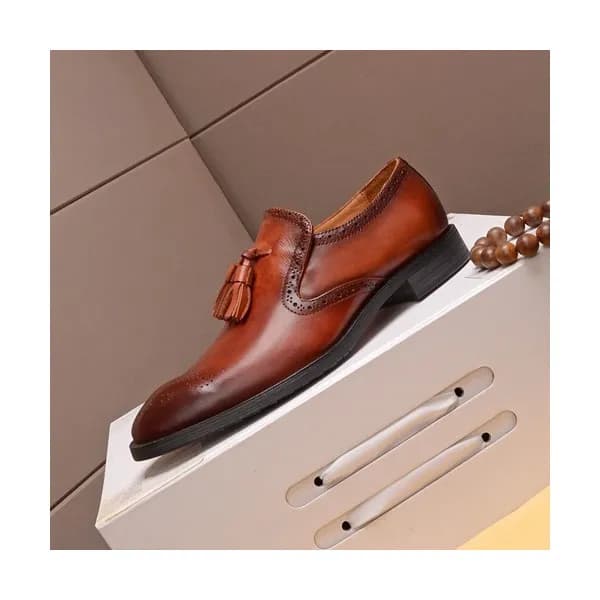 Louis Vuitton 2020 Mens Leather Oxford Shoes - 루이비… - 1