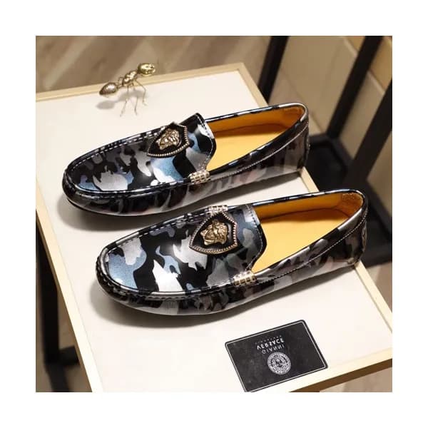 Versace 2020 Mens Leather Loafer - 베르사체 2020 남성용 … - 1