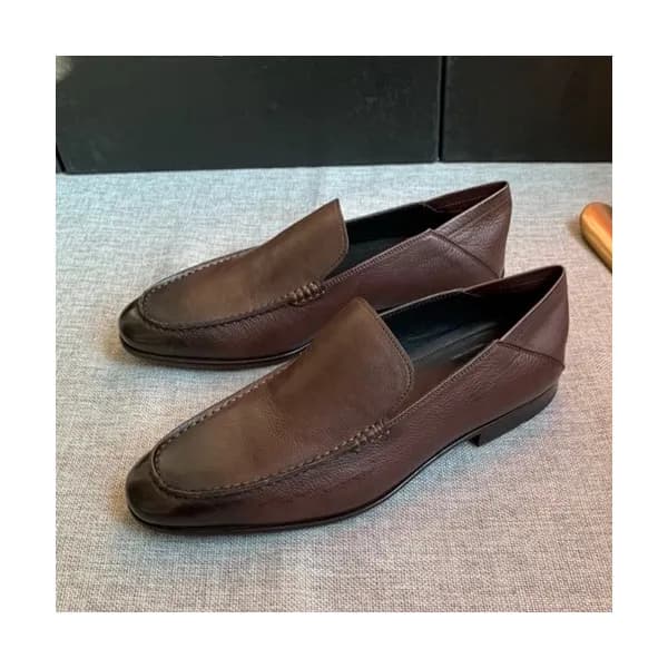 Ermenegildo Zegna 2020 Mens Leather Loafer - 에르메넬… - 1
