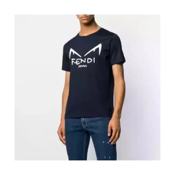 [펜디]Fendi 2020 Mens Logo Casual Eyes Fall Short Sl… - 1