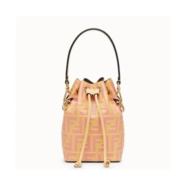 Fendi 2020 Mon Tresor Bucket Tote Shoulder Bag ,18… - 1