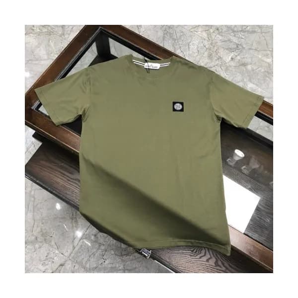 [스톤아일랜드]Stone Island 2020 Mens Crew-neck Cotton Sh… - 1