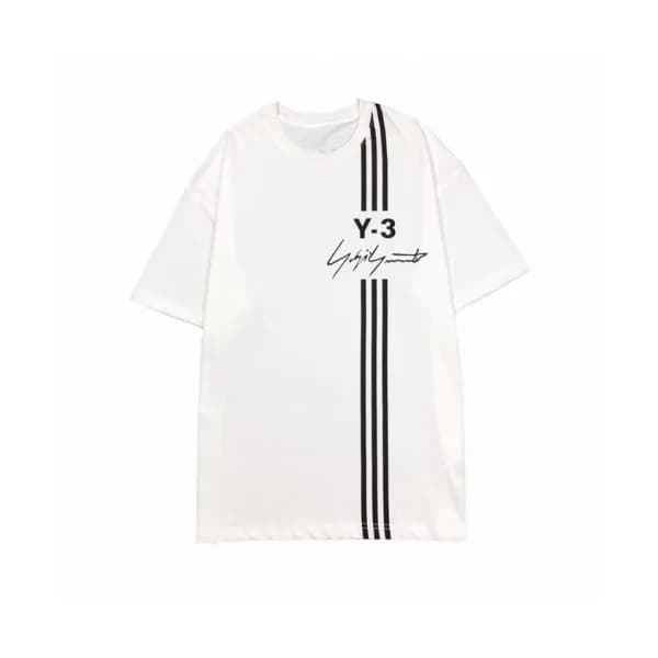 [요지야마모토]Y-3 2020 Mens Logo Basic Cotton Short Slee… - 1