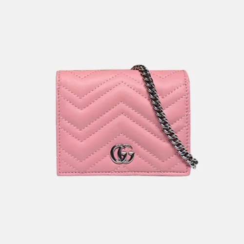 Gucci 2020 Ladies Leather Chain Wallet ,625693- 구찌… - 1