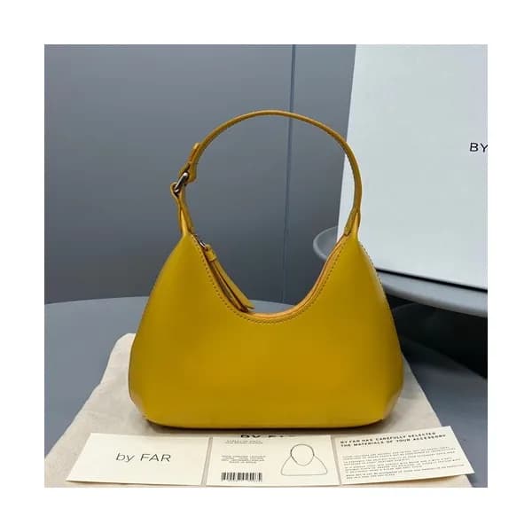 By Far 2020 Leather Tote Shoulder Bag,20cm - 바이 파 … - 1