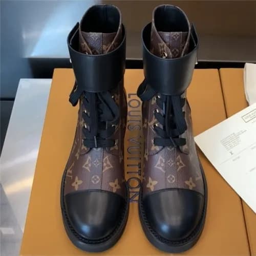 Louis Vuitton 2020 Women's Leather Ankle Boots… - 1