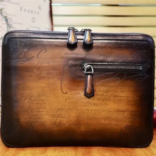[벨루티] Berluti Custom Nino Gm Leater Clutch Bag, 23… - 1