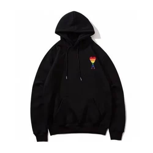 [아미]Ami 2020 Mens Logo Casual Cotton Hooded - 아미 2… - 1
