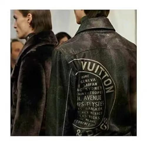 [루이비통]Louis vuitton 2020 Mens Logo Leather Jackets… - 1
