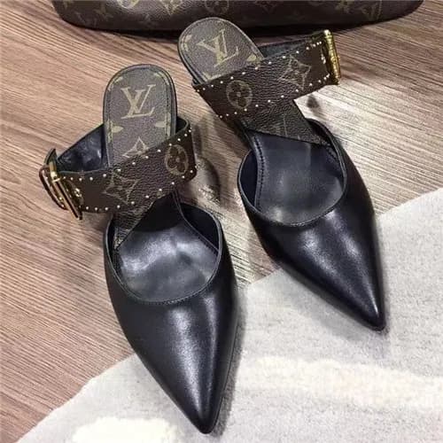 Louis Vuitton 2021 Women's Leather High Heel S… - 1