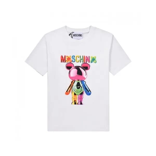 [모스키노]Moschino 2021 Mm/Wm Logo Cotton Short Sleeve… - 1