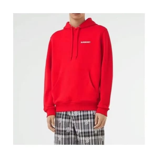 Burberry 2021 Mm/Wm Logo Casual Cotton Hoodie - 버버… - 1
