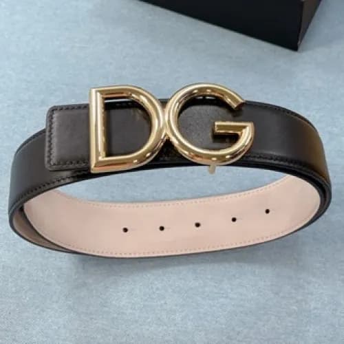 Dolce&Gabbana 2021 Men's Leather Belt,4.0cm - … - 1