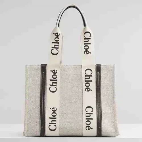 Chloe 2021 Women's Woody Tote Shopperbag,37cm … - 1