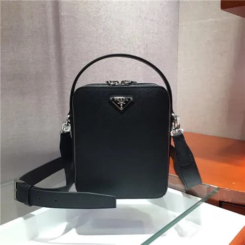 Prada 2021 Men's Leather Tote Bag/Shoulder Bag… - 1