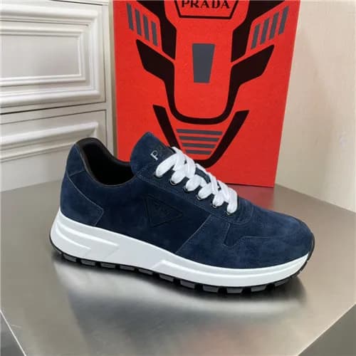 Prada 2021 Men's Leather Sneakers,PRAS0797 - 프… - 1