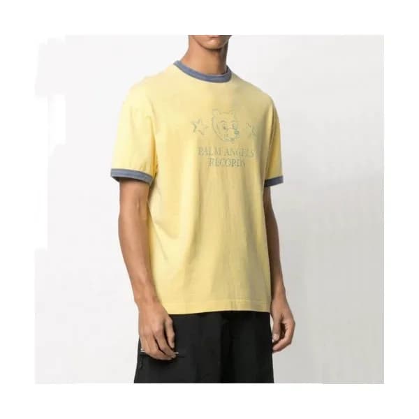 Palm Angels Mm/Wm Logo Cotton Short Sleeved Tshir… - 1