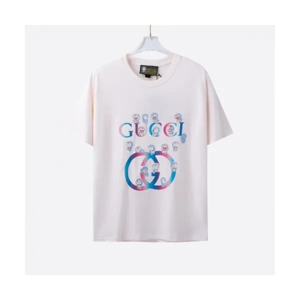 Gucci Mm/Wm Logo Short Sleeved Tshirts White - 구찌… - 1