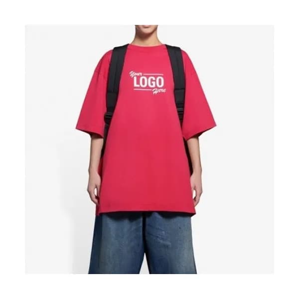 Balenciaga Mm/Wm Logo Cotton Short Sleeved Tshirt… - 1