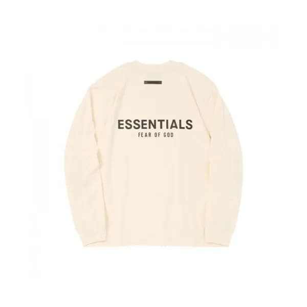 Fear of god Mens Minimal Cotton Tshirts Ivory - 피… - 1
