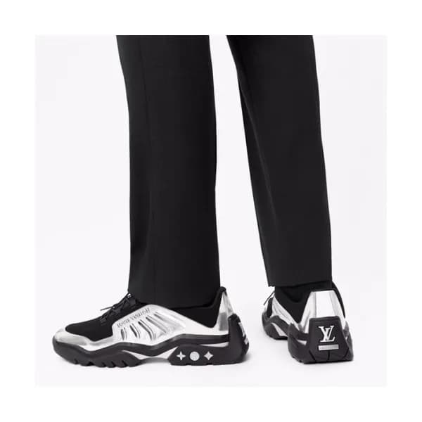 루이비통 남성 모던 레더 스니커즈Size(240 -270) 화이트 - Louis Vui… - 1