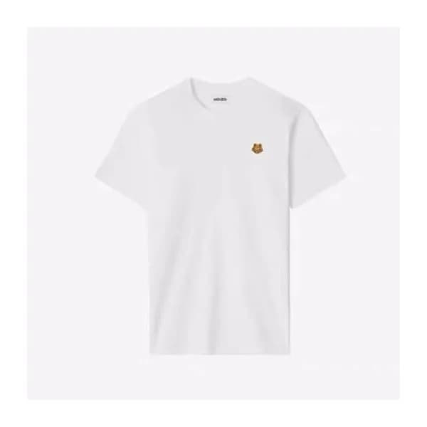겐조 남성 화이트 크루넥 반팔티 - Mens White Tshirts - ken0190x - 1