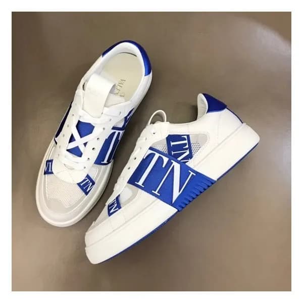 발렌티노 남/녀 트렌디 블루 스니커즈 - Unisex Blue Sneakers - val0… - 1