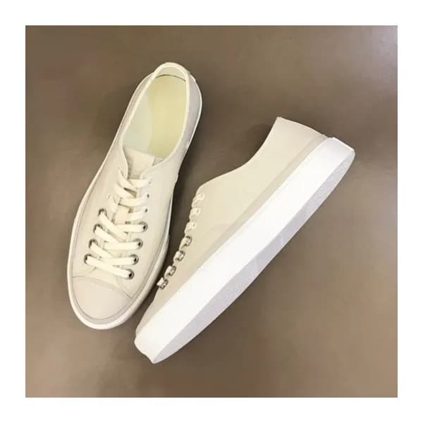 지방시 남성 클래식 아이보리 스니커즈 - Mens Ivory Sneakers - giv07… - 1