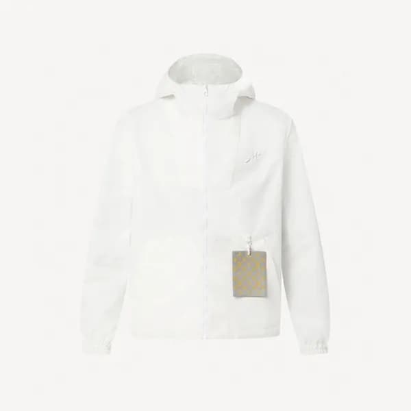 루이비통 남성 화이트 방풍 자켓 - Mens White Jackets - lou05080x - 1