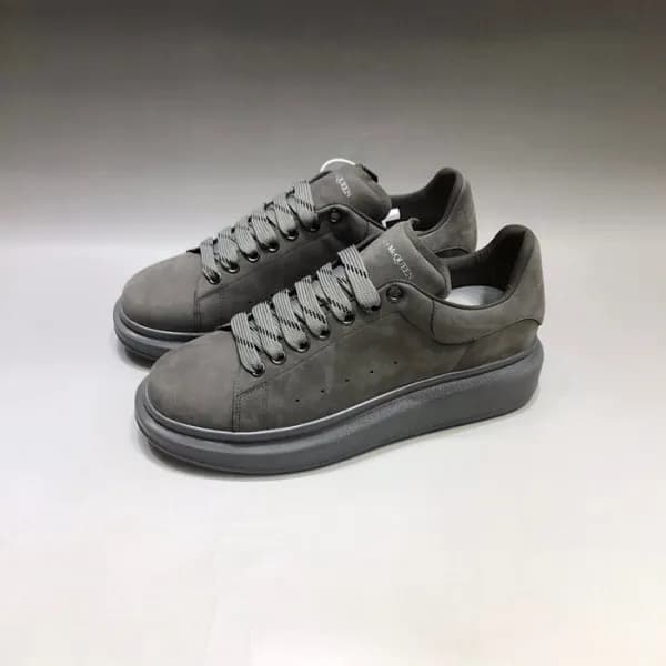 알렉산더맥퀸 남/녀 그레이 스니커즈 - Unisex Gray Sneakers - alx01… - 1