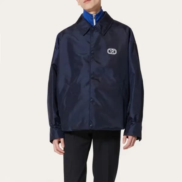 발렌티노 남성 캐쥬얼 블루 자켓 - Valentino Mens Blue Jackets - … - 1