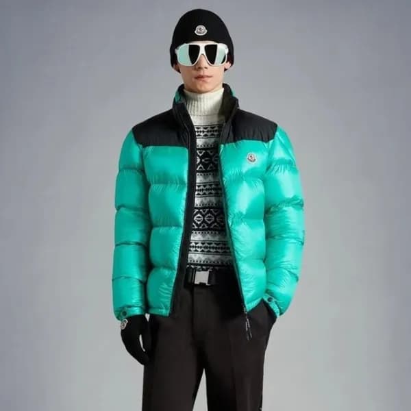 몽클레어 남성 덕다운 블루 패딩 - Moncler Mens Blue Padding - Mo… - 1