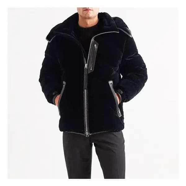 톰포드 남성 네이비 구스다운 패딩 - Tom Ford Mens Navy Padding - … - 1