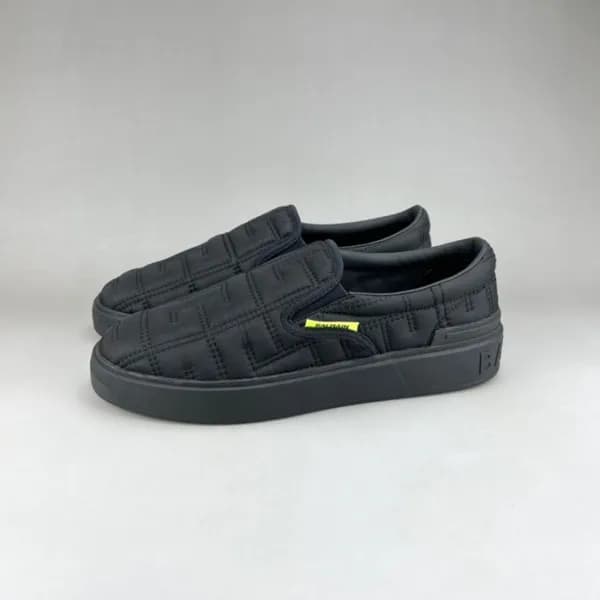 발망 남성 트렌디 블랙 스니커즈 - Balmain Mens Black Sneakers - … - 1