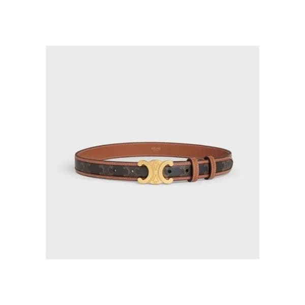 셀린느 여성 브라운 벨트 - Celine Womens Brown Belt - ce51x - 1