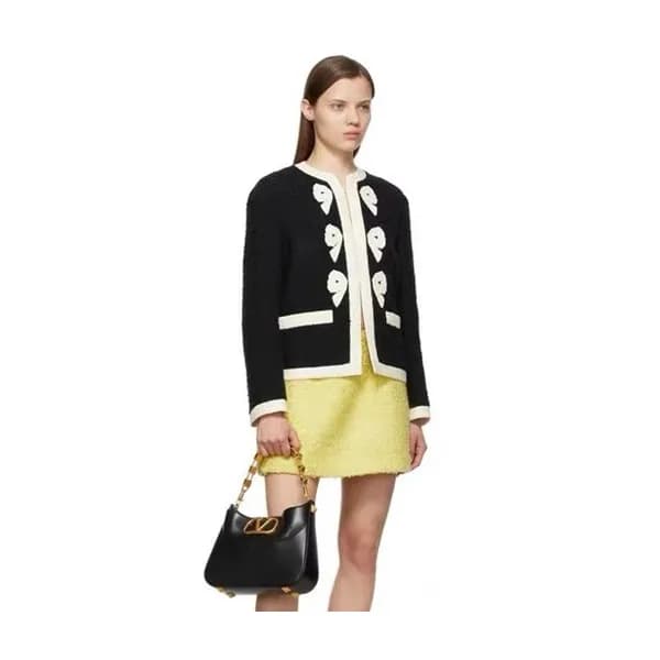 발렌티노 여성 블랙 토트백 - Valentino Womens Black Tote Bag … - 1