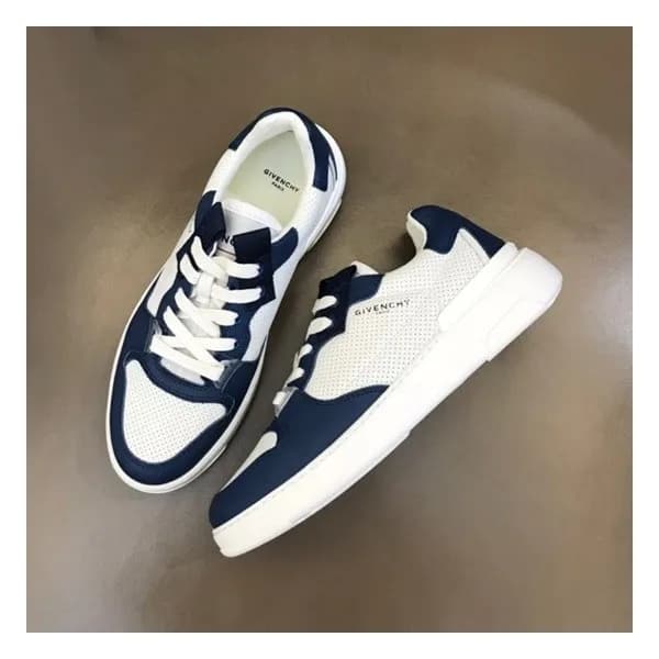 지방시 남성 네이비 스니커즈 - Givenchy Mens Navy Sneakers - gi… - 1