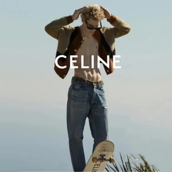 셀린느 남성 블루 청바지 - Celine Mens Blue Jeans - ce127x - 1