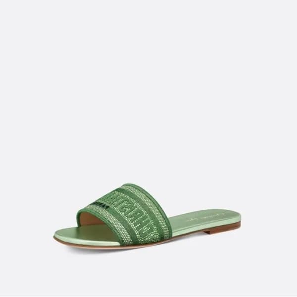 디올 여성 그린 샌들 - Dior Womens Green Sandals - di569x - 1