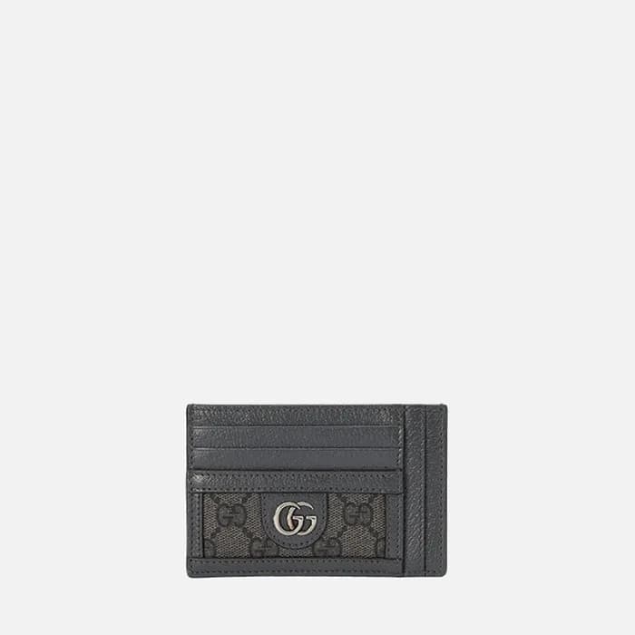 구찌 남성 수프림 오피디아 카드 케이스 【매장-80만원대】 - Gucci Mens Gray… - 1