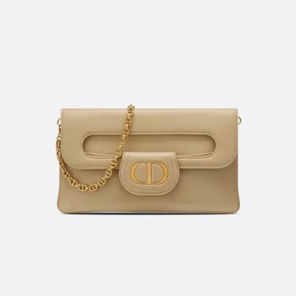 디올 여성 베이지 더블 클러치 - Dior Womens Beige Double Clutch… - 1