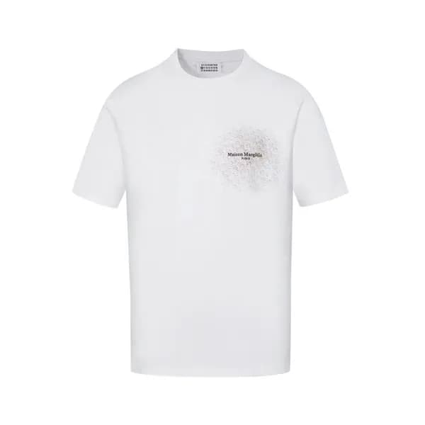 메종 마르지엘라 남/녀 크루넥 반팔티 - Maison Margiela Unisex Tshi… - 1