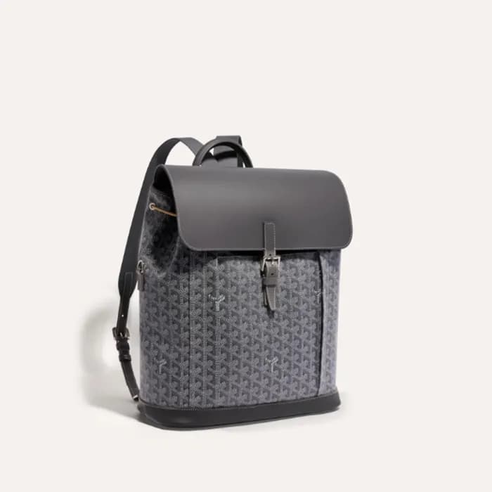 고야드 남/녀 그레이 알팡 백팩 MM - Goyard Unisex Alpin Back Pa… - 1