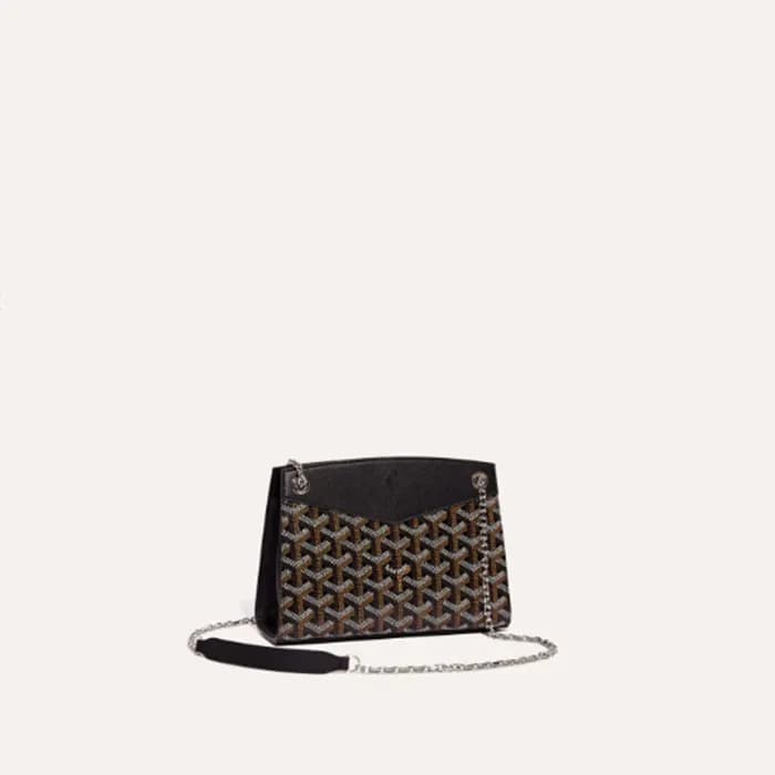 고야드 여성 블랙 스트럭쳐 루엣뜨 백 미니 - Goyard Womens Mini Struc… - 1