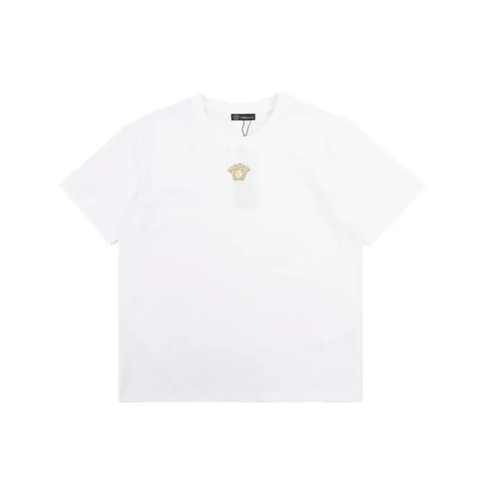 베르사체 남성 이니셜 화이트 티셔츠 - Versace Mens Initial White T… - 1