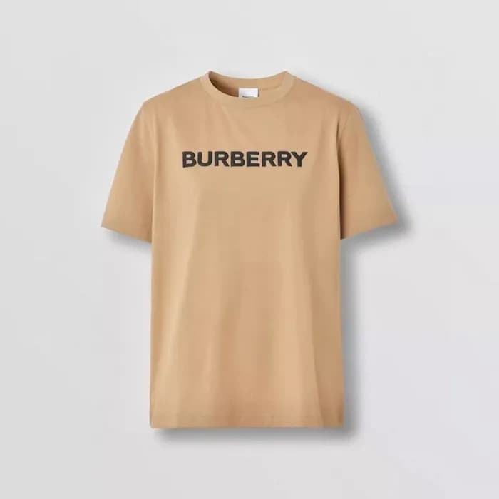 버버리 남성 베이지 티셔츠 - Burberry Mens Beige Tshirts - bu… - 1