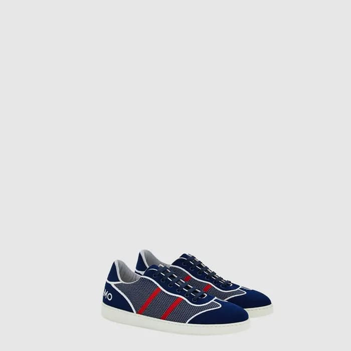 페라가모 남성 테크니컬 로우 스니커즈 - Ferragamo Mens Technical Lo… - 1