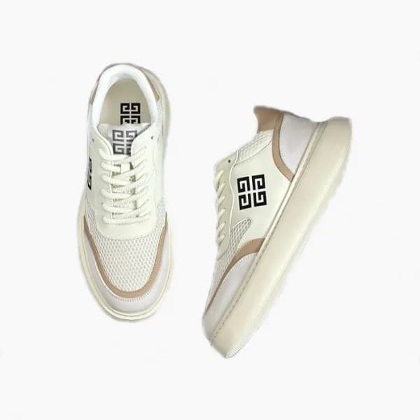 지방시 남성 베이지 스니커즈 - Givenchy Mens Beige Sneakers - g… - 1