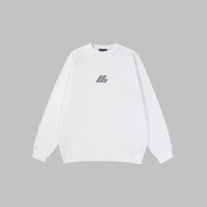 발렌시아가 남성 화이트 맨투맨 - Balenciaga Mens White Tshirts -… - 1