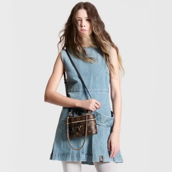 매장판 루이비통 여성 베니티 체인 파우치 M47125 - Louis vuitton Wome… - 1